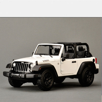 Jeep Wrangler Off-Road Alloy Car Model