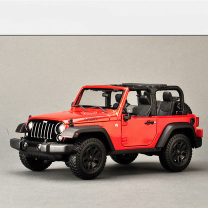 Jeep Wrangler Off-Road Alloy Car Model