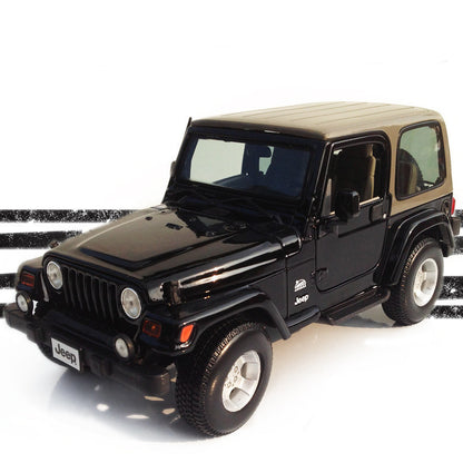 Jeep Wrangler Off-Road Alloy Car Model