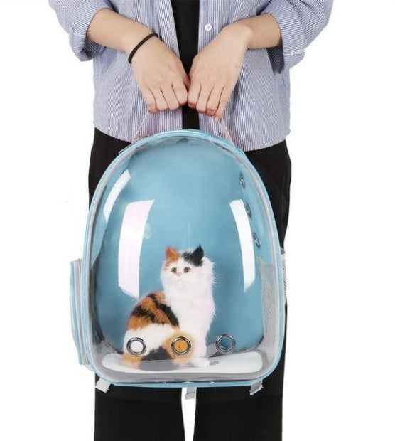 Breathable Pet Backpack for Small Pets Up to 12kg in Multiple Colors