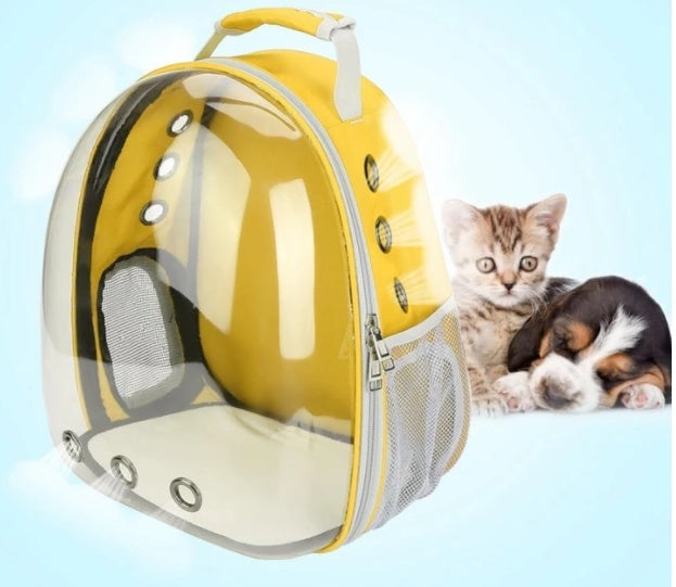 Breathable Pet Backpack for Small Pets Up to 12kg in Multiple Colors