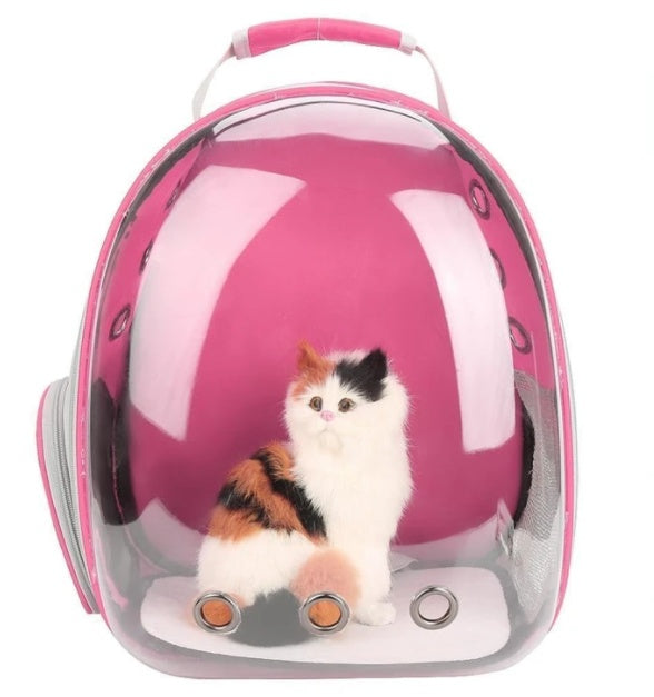 Breathable Pet Backpack for Small Pets Up to 12kg in Multiple Colors