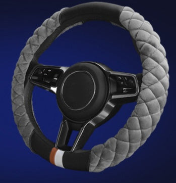 Car Plush Steering Wheel Cover