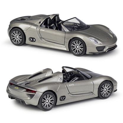 Porsche 918 Spyder Concept Alloy Car Model