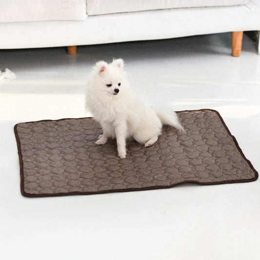 Cooling Ice Silk Mat for Pets - Summer Comfort