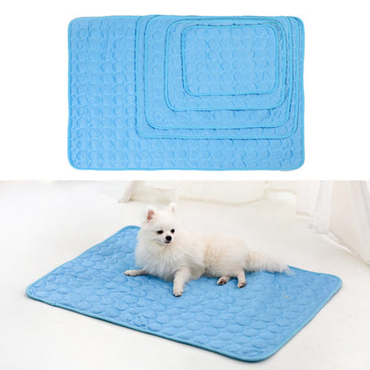 Cooling Ice Silk Mat for Pets - Summer Comfort