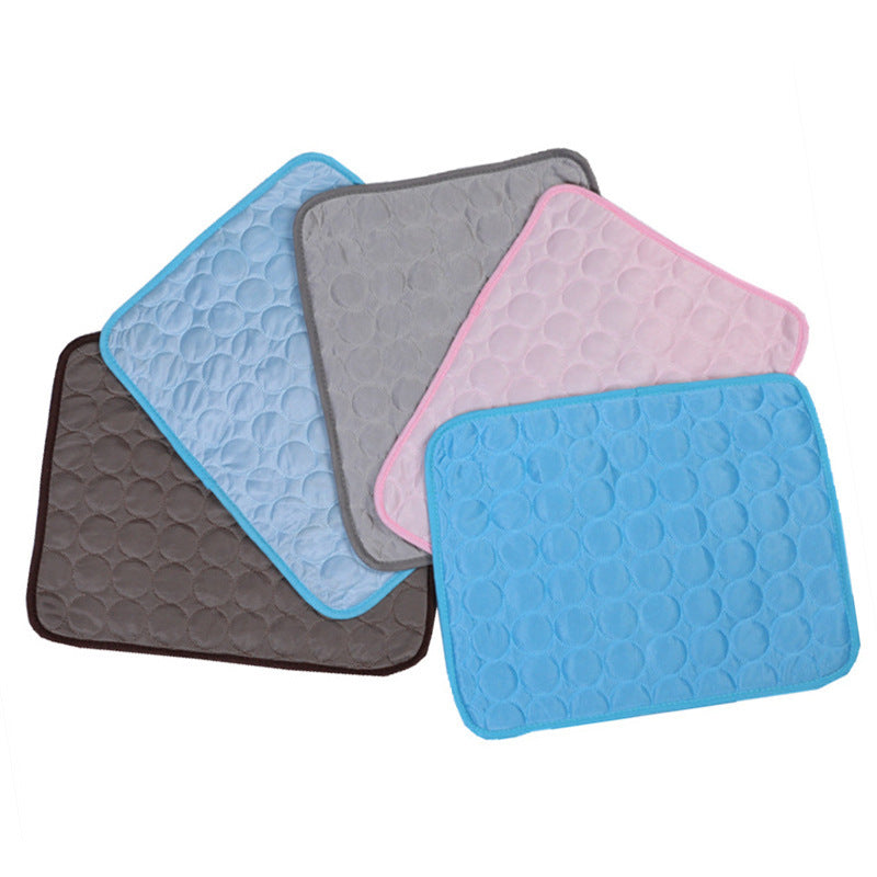 Cooling Ice Silk Mat for Pets - Summer Comfort