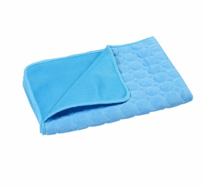 Cooling Ice Silk Mat for Pets - Summer Comfort