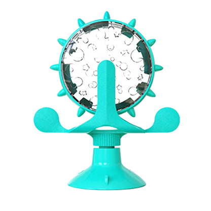 Pet Cat Toy: Money-Making Wheel & Slow Food Dispensing Fun