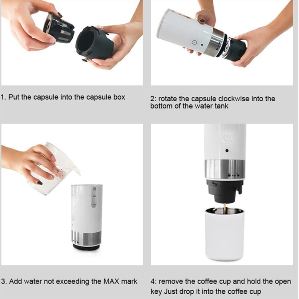 Portable Automatic Espresso Coffee Machine