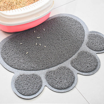 Gray Cat's Paw Cat Litter Pad