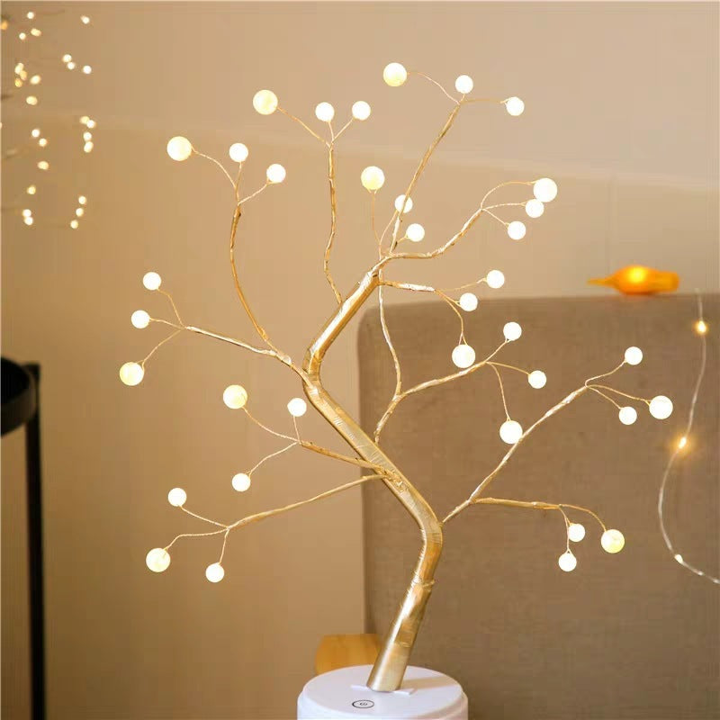 Enchanting Pearl LED Bonsai Tree Light