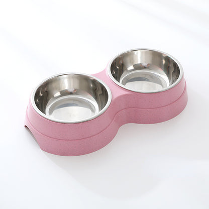 Double Pet Bowls