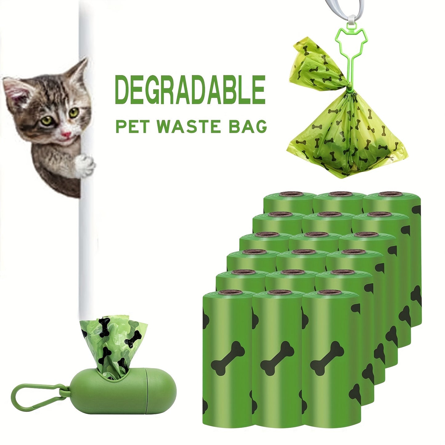 Eco-Friendly Biodegradable Dog Poop Bags