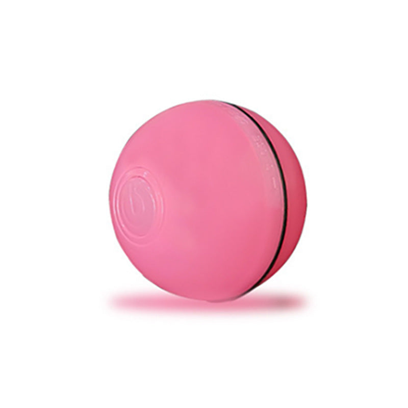 USB Rechargeable LED Rolling Ball Toy for Pets