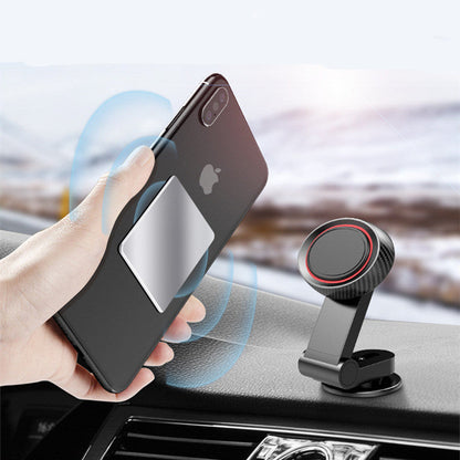 Car Mobile Phone Holder with Sticky Base | Rotatable Magnetic Design