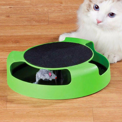 EasyCat Action Mouse Toy - Real Furry Mouse for Endless Fun