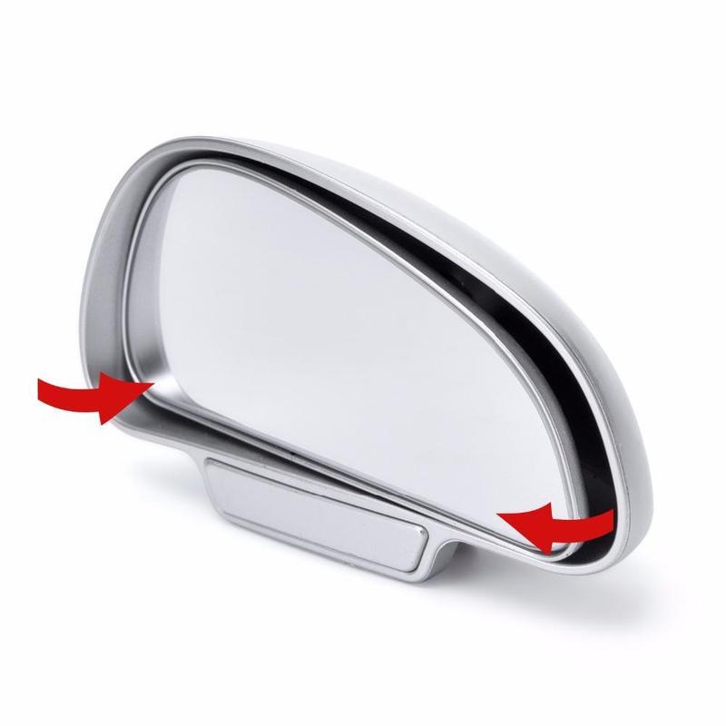 Car Blind Spot Mirror | Adjustable 360-degree Lens for Safety Driving