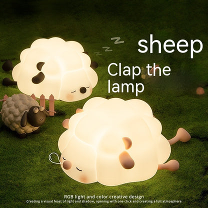 Rechargeable Sheep Night Light with Timer & Dimmer