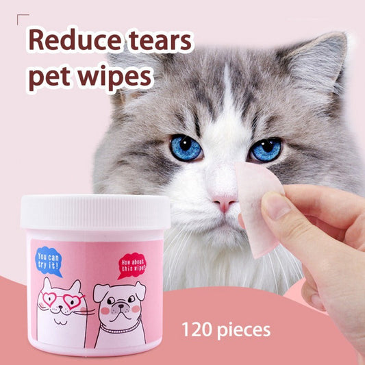 Premium Pet Eye Wipes for Dogs and Cats