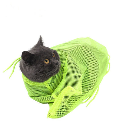 High Quality Cat Grooming Bag | Mesh Design for Easy Bathing | Ideal Tool for Cats