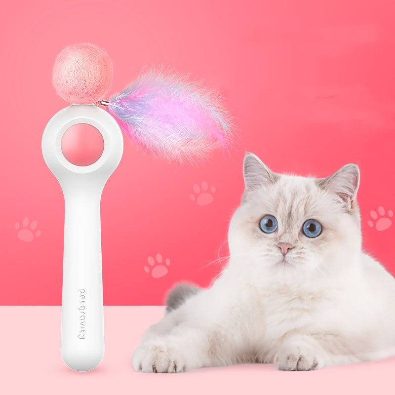 Gravity-Powered Funny Cat Stick Toy for Endless Feline Fun