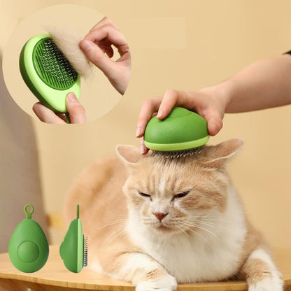 Avocado-Shaped Cat & Dog Brush