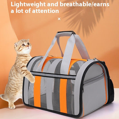 Portable & Crossbody Outdoor Cat Carrier Bag