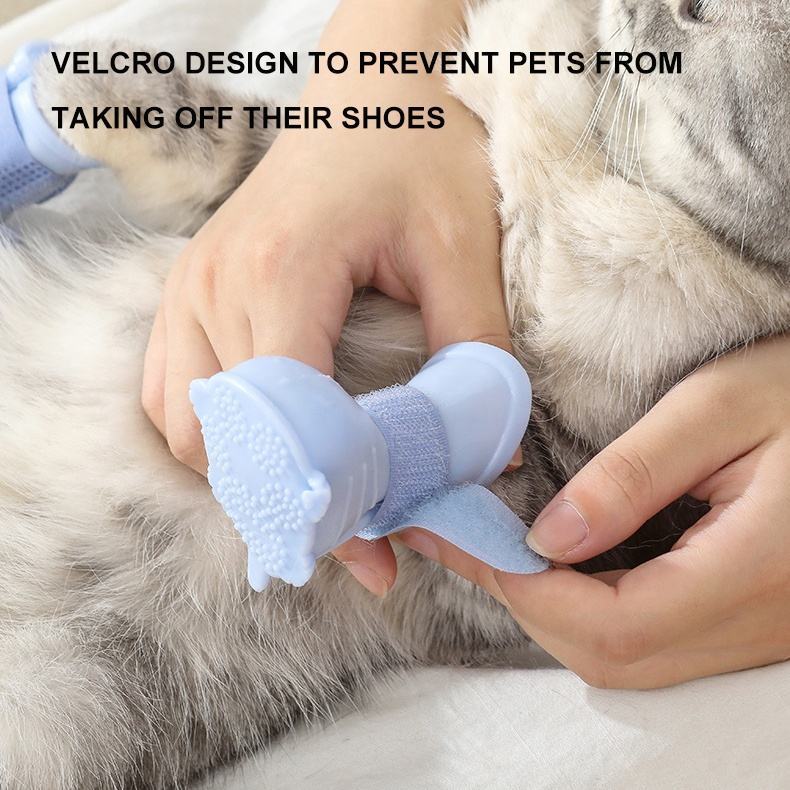 Protective Pet Shoes for Rain