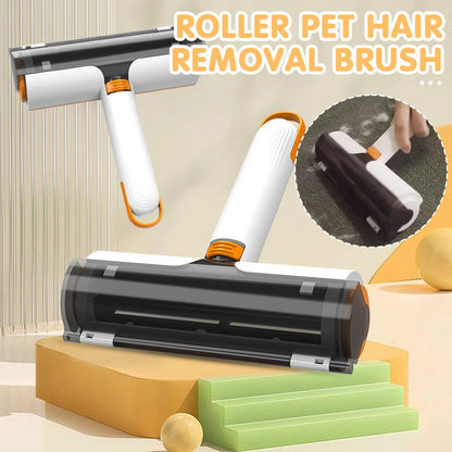 Washable 2-in-1 Pet Hair Remover Roller - Brush & Lint Roller