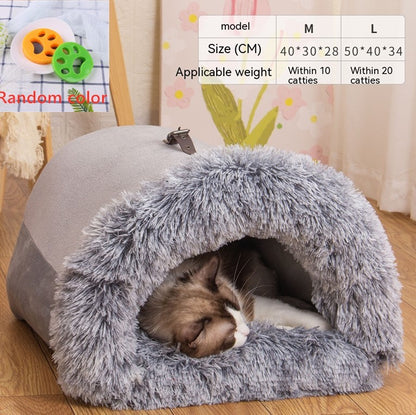 New Splice Portable Warm Pet Nest for Autumn and Winter