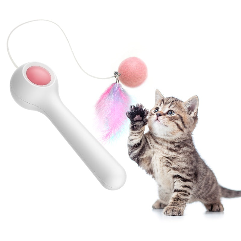 Gravity-Powered Funny Cat Stick Toy for Endless Feline Fun