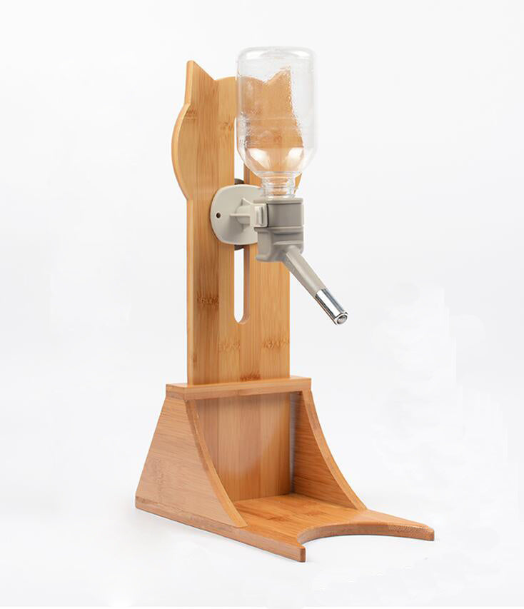 Bamboo and Oak Holder with 3 Color Options | 300ml Water Capacity