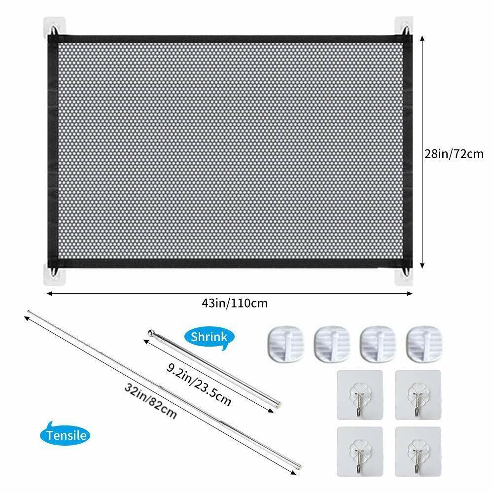 Magic Mesh Portable Safety Gate for Pets & Babies