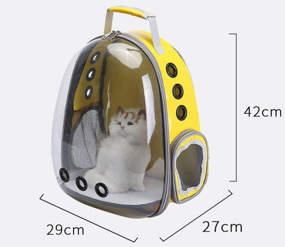 Breathable and Transparent Pet Bag | Lightweight Portable Design