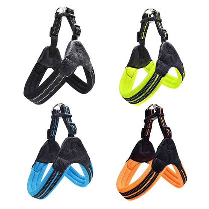 Durable Mesh Nylon Dog Harness in Various Sizes and Colors