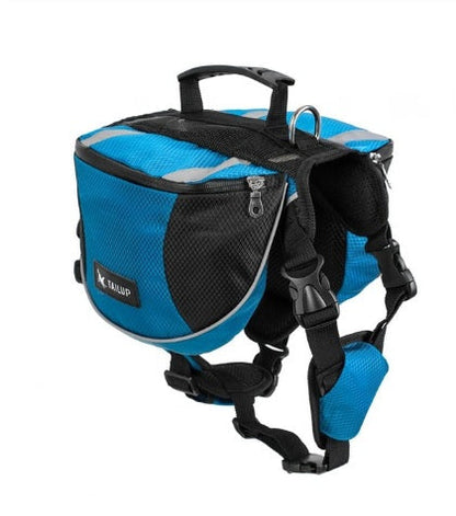 Outdoor Pet Harness with Integrated Backpack