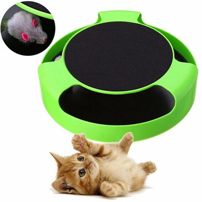 EasyCat Action Mouse Toy - Real Furry Mouse for Endless Fun