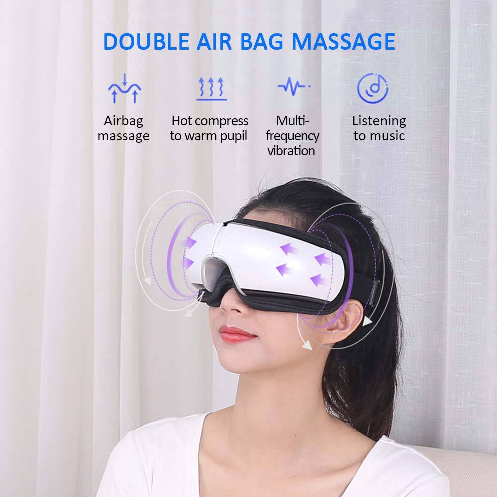 Smart Eye Massager with USB Charging and Hot Compress