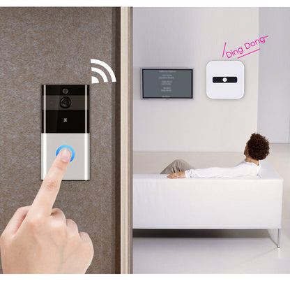 Marlboze Visual Doorbell Wireless Intercom with PIR Motion Detection