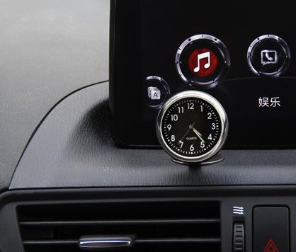 Luminous Car Clock & Thermometer - Stylish & Functional