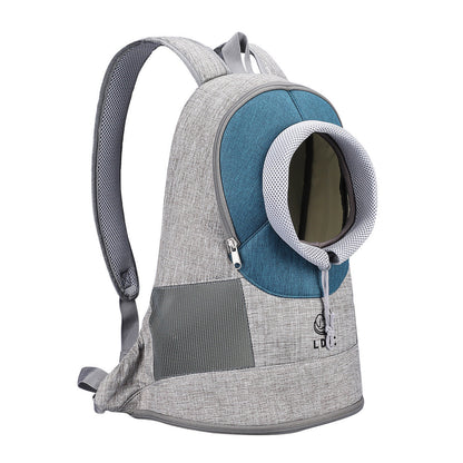 Breathable Shoulder Pet Bag: Portable Dog & Cat Backpack