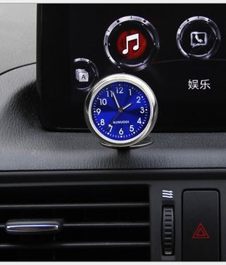 Luminous Car Clock & Thermometer - Stylish & Functional