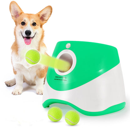 Automatic Pet Ball Launcher - Interactive Exercise Toy for Dogs