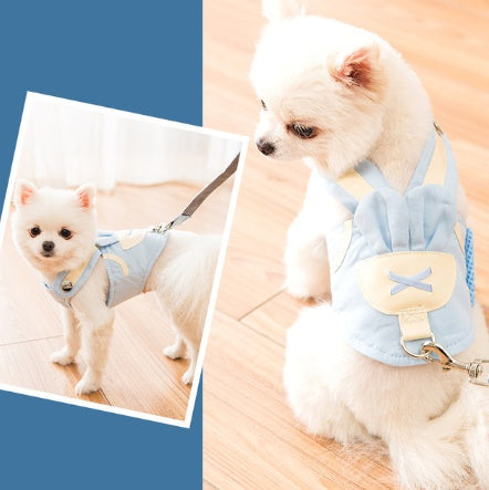 Comfortable Breathable Dog Harness Vest for Small-Medium Pets