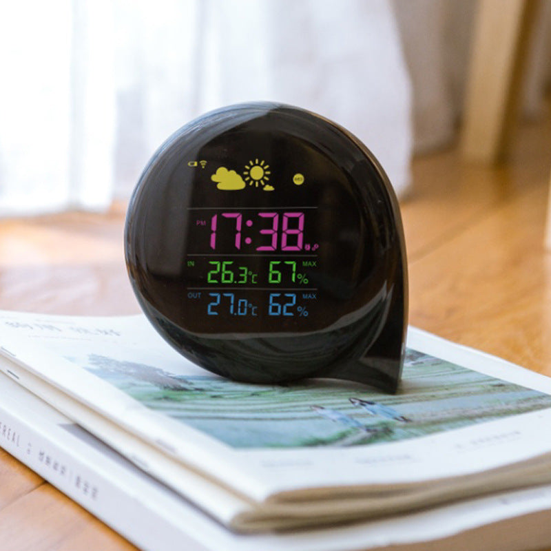 Multifunctional Wireless Weather Station Alarm Clock