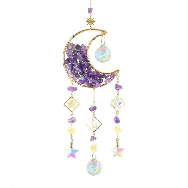 Moon Metal Crystal Purple