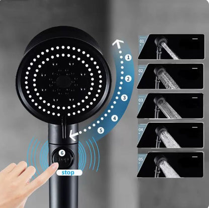 Silicone Self-Cleaning Shower Head