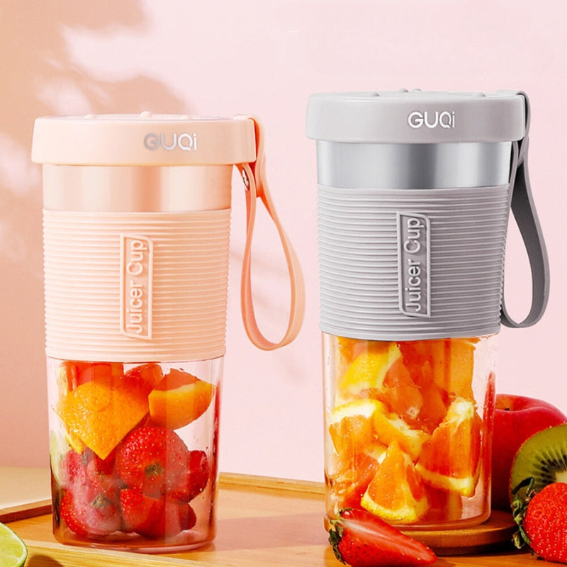 Portable 300ml Fruit Juicer with USB Rechargeable