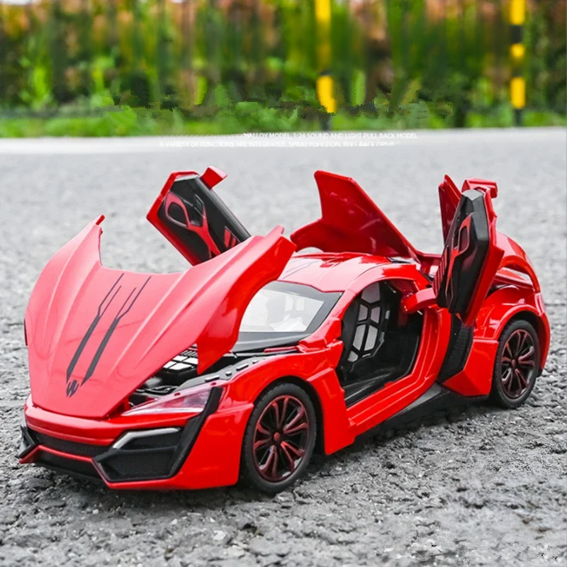 Lykan Die-cast Metal Super Car Model